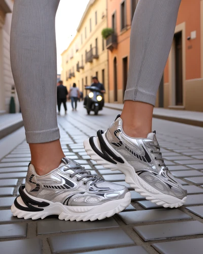 Royalfashion moterų lakuoti sportbačiai Leysi