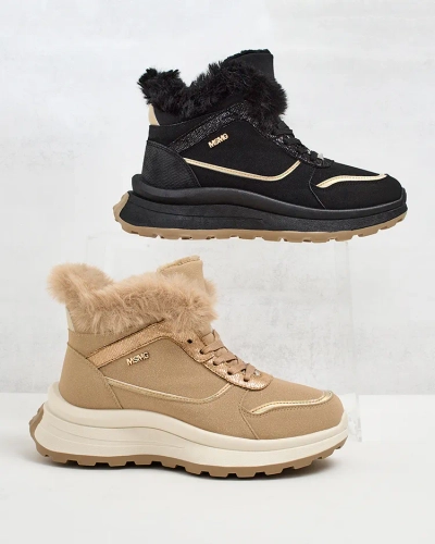 Royalfashion Утепленные женские кроссовки с мехом Mofell