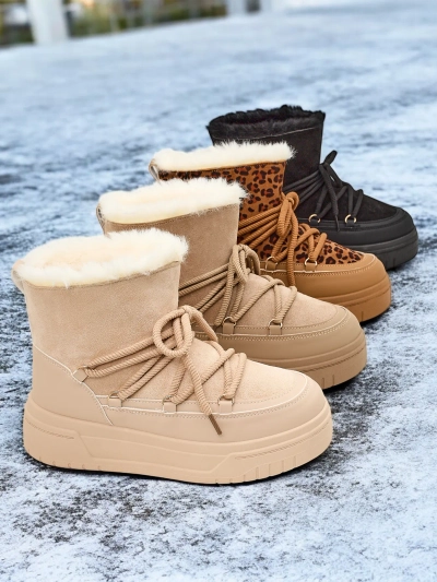 Karališkosios mados moterų batus snow boots Moniuc Moniuc