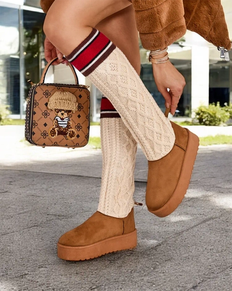 Женские зимние сапоги Royalfashion с носком Kokumi