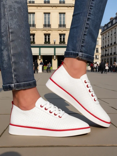 Royalfashion Moteriški perforuoti sportiniai bateliai Pumbes