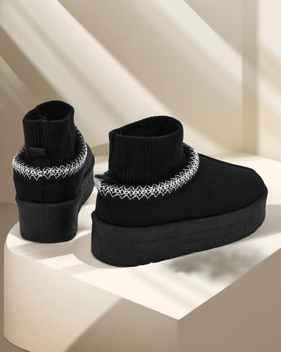 Короткие женские снежные ботинки Royalfashion Narorzi