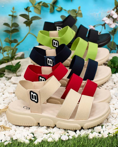 Royalfashion Женские сандалии Loniva на плоской подошве