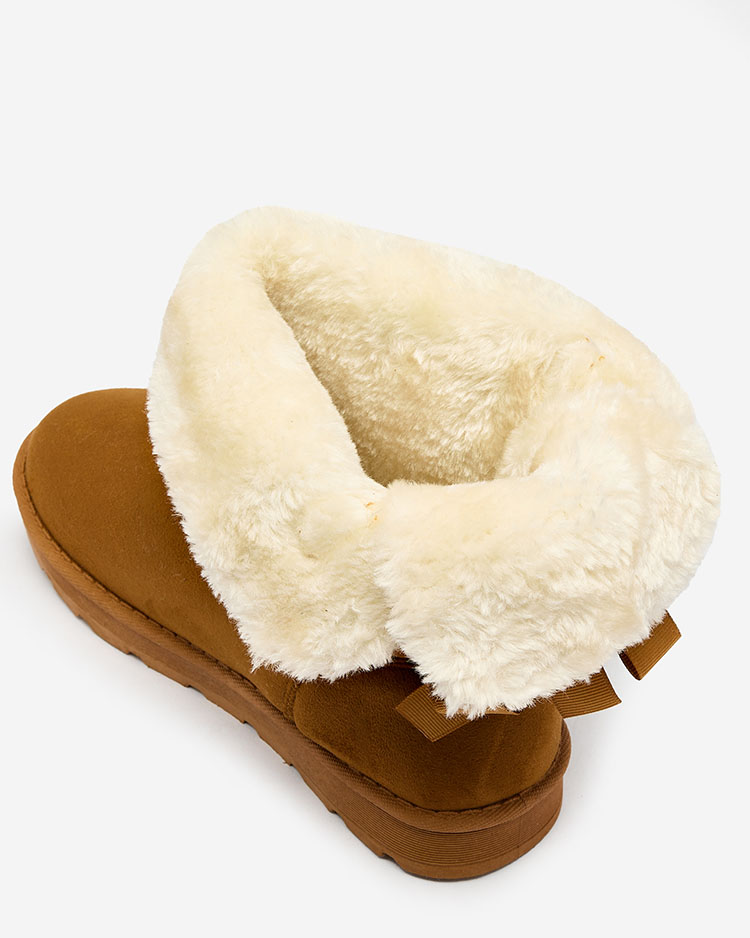 Royalfashion a'la sniego batai moterims, kupranugario spalvos Aerfifi