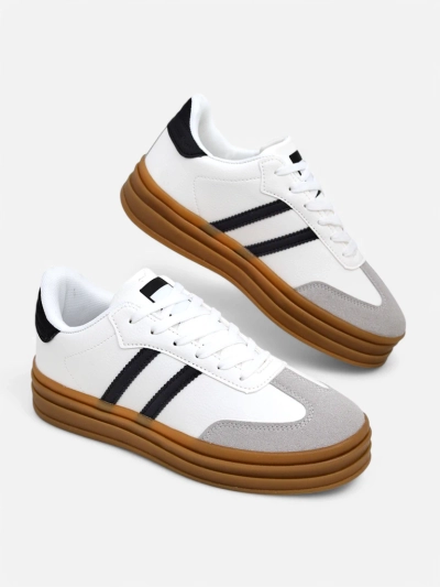 Royalfashion moterški sportiniai sportbačiai su guminiu padu Allexx