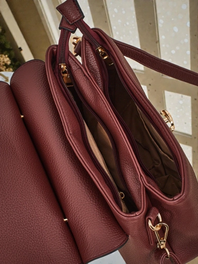 Mažas moteriškas rankinukas iš eko odos Vinem