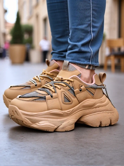 Royalfashion moteriški sportbačiai su storu padu Reterri