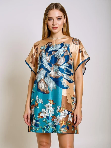 Платье Парео Kalista Royalfashion – многоцветное, легкая ткань, универсальное