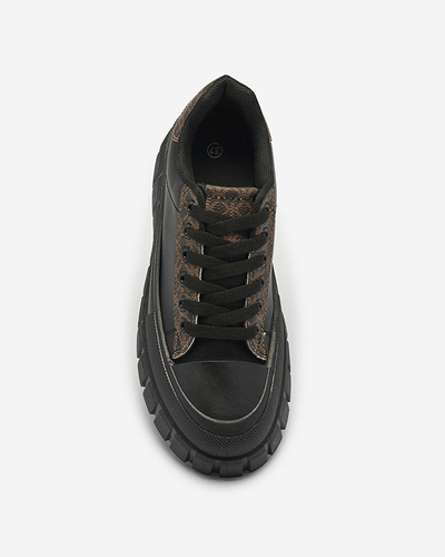 OUTLET Повседневная женская спортивная обувь черного цвета Leritic - Обувь