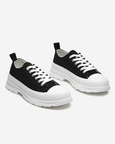 Juodi moteriški sportiniai sportbačiai Cresoma - Avalynė