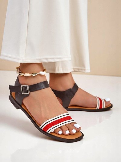 Royalfashion Женские сандалии на плоской подошве Naya