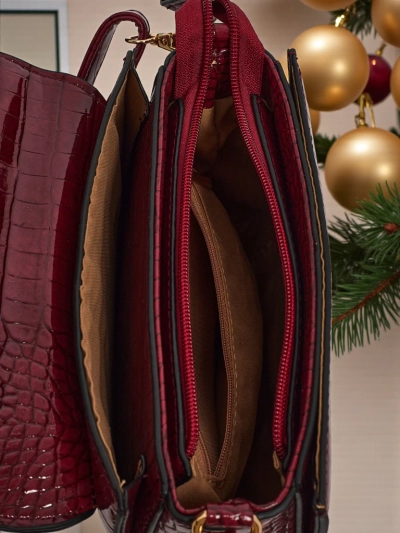 Mažas moteriškas rankinukas iš eko odos Tesic