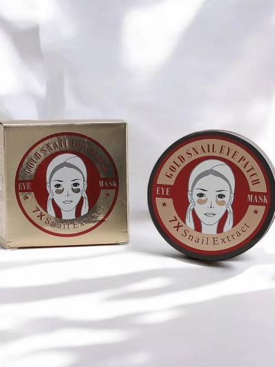 Luxelux želė akių pleistrai su sraigių gleivėmis 60 vnt.