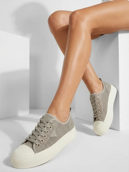 Women's Callista Mesh Light Grey Sneakers - comfort and style for summer and autumn