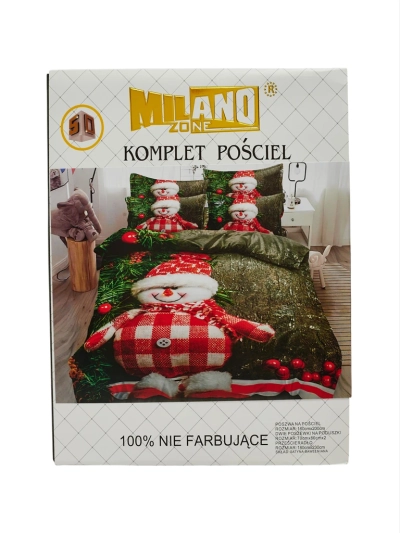 Patalynės Komplektas „Luna“ Šventinis Satininis