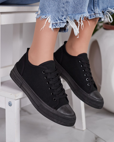 Royalfashion Moteriški klasikiniai nėriniuoti sportbačiai Seleas