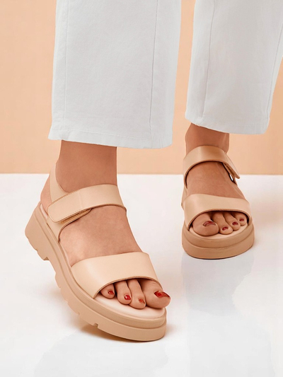 Royalfashion moteriškos basutės su storesniu padu Otvanna