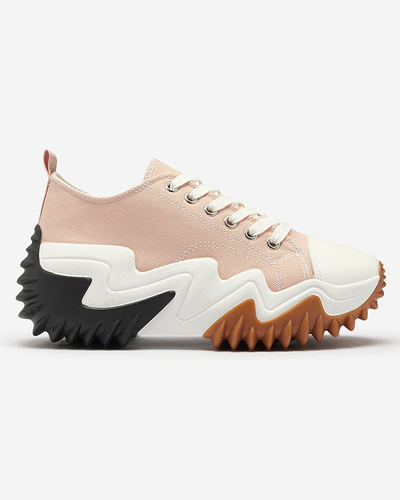 Спортивная обувь a'la кроссовки светло-розового цвета Ascota- Footwear