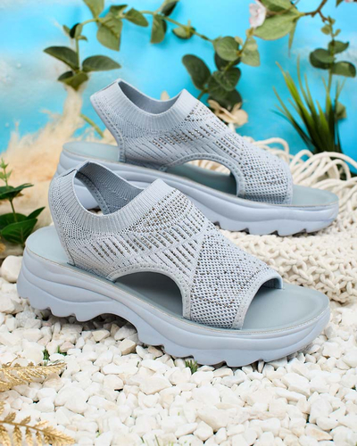 Royalfashion Moteriški sandalai su cirkoniais Alebin