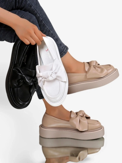 Royalfashion Элегантные женские мокасины с бантом Ortto