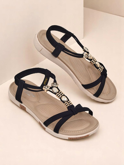 Royalfashion moteriški papuošti sandalai Veve