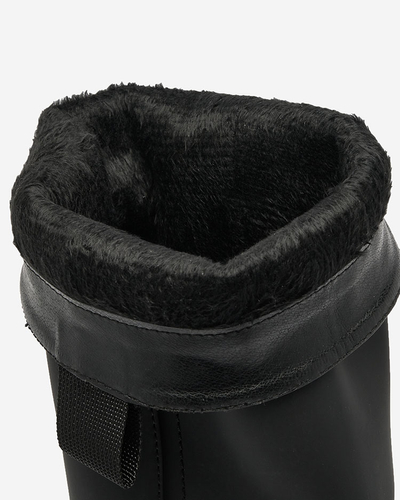 Royalfashion Женские высокие сапоги черного цвета Denesis