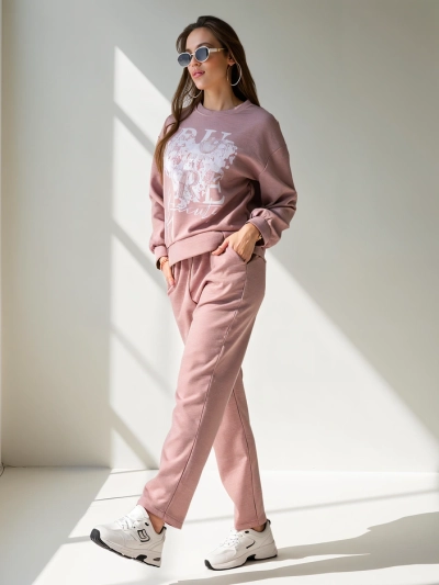 Royalfashion Женский вискозный комплект с принтом