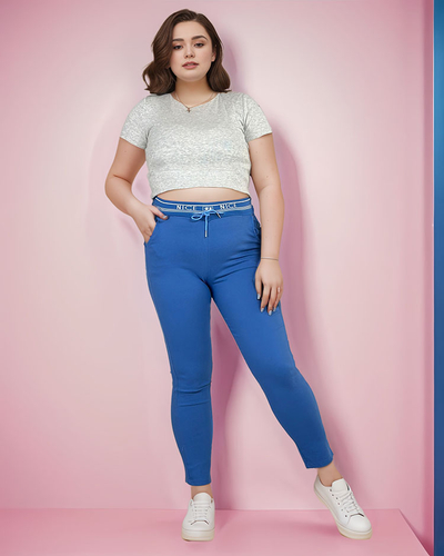 Royalfashion Женские брюки из ткани PLUS SIZE