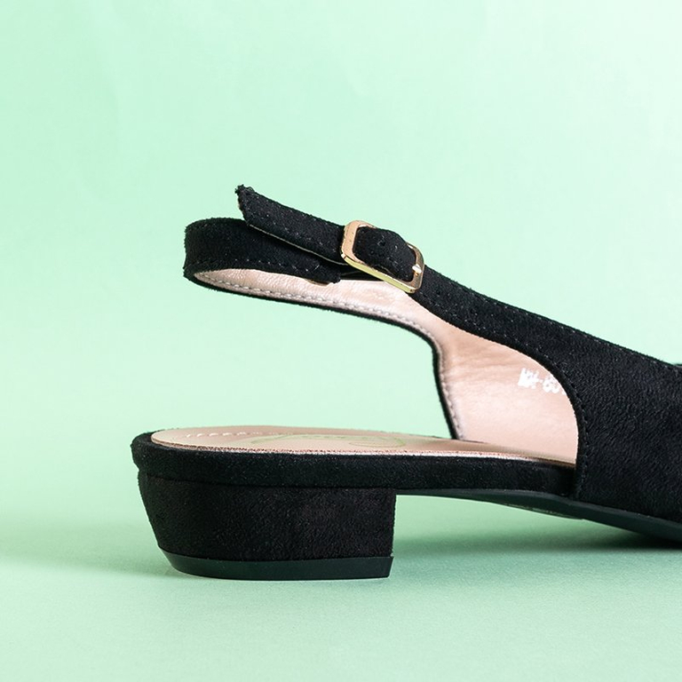 Черные женские босоножки Latifa