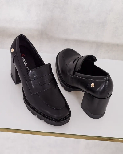 Royalfashion Элегантные женские мокасины на стойке Aberra