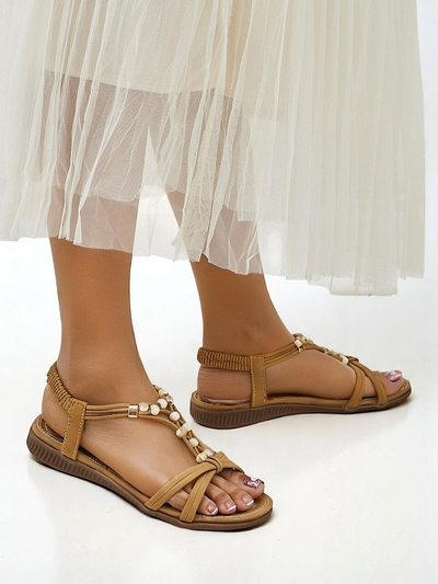 Royalfashion moteriški sandalai su papuošimais Imen