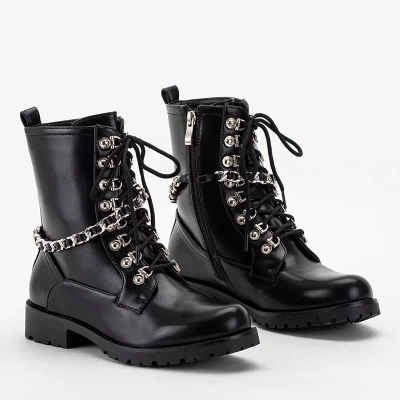 OUTLET Juodos spalvos moteriškos rankinės su grandinėle Eksanti - Avalynė