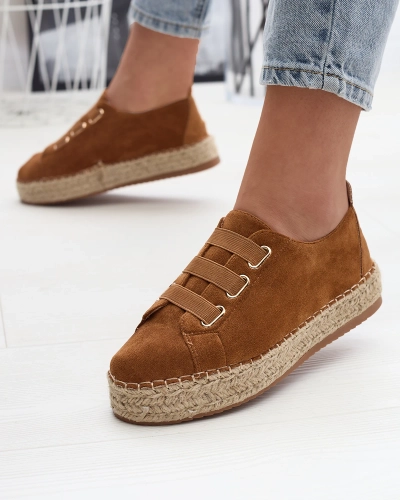 Коричневые женские спортивные кроссовки Alener - Обувь