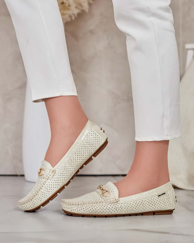 Royalfashion Moteriški ažūriniai mokasinai Mill