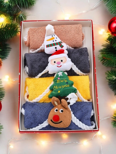 Royalfashion Набор полотенец Holiday Happy Xmas