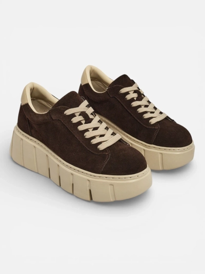 Спортивные женские кроссовки из натуральной кожи Eller