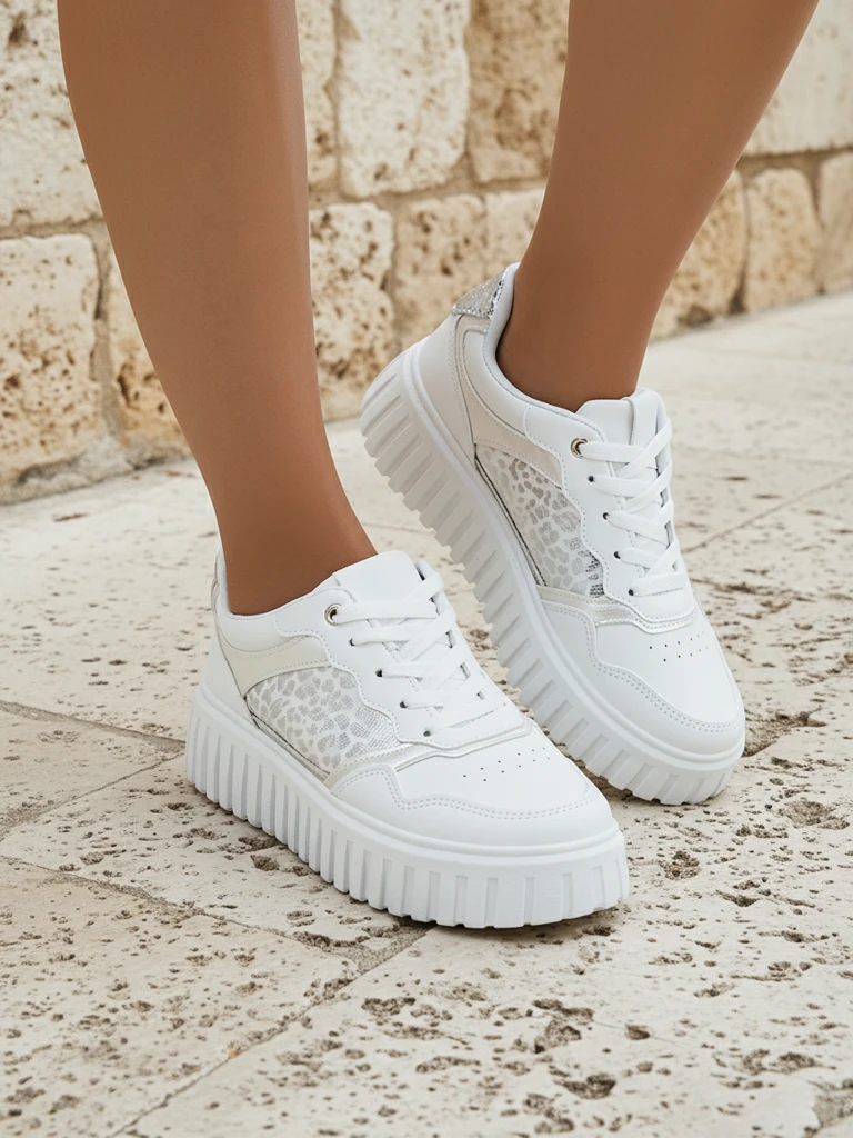 Royalfashion Женские спортивные кроссовки на платформе Panterr