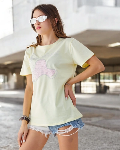 Royalfashion Moteriška medvilninė bluzonė su raštu