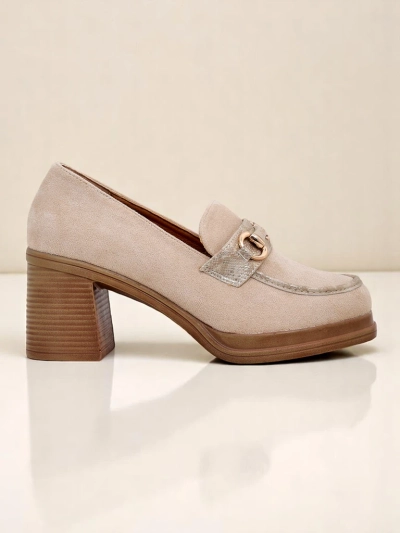 Royalfashion Женские лоферы на блочном каблуке Apareus