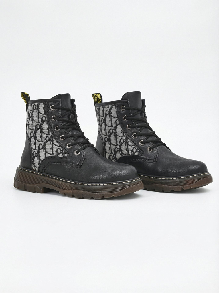 Royalfashion Moteriški auliniai batai su raštu Efrioz