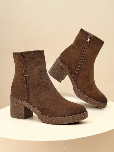 Женские ботинки Royalfashion Eco-suede на посту Egrios