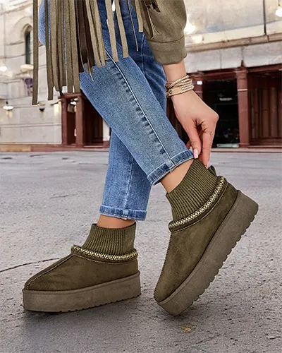 Royalfashion Trumpi sniego batai moterims Narorzi