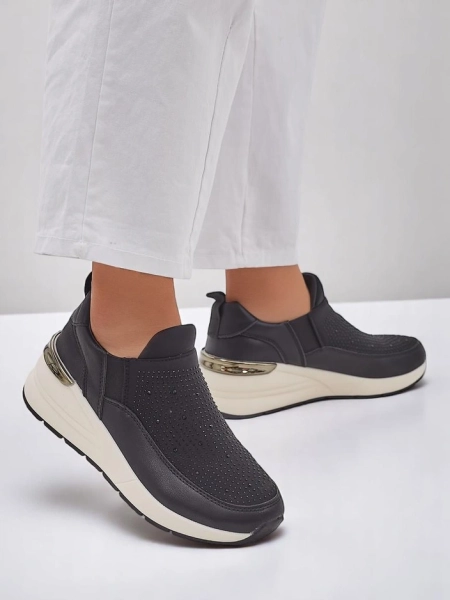 Royalfashion moteriški sportiniai bateliai su blizgučiais Elera