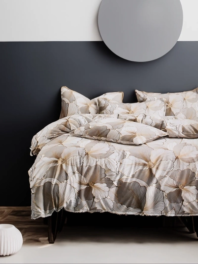 Karališkosios mados Raštuotas lovos įrankių komplektas 160x200 3 VNT