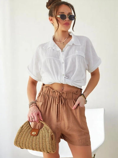 Royalfashion Женские вискозные шорты