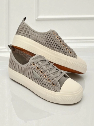 Women's Callista Mesh Light Grey Sneakers - comfort and style for summer and autumn
