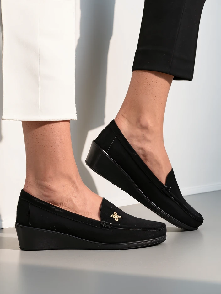 Royalfashion Женские мокасины на низком каблуке Lomman