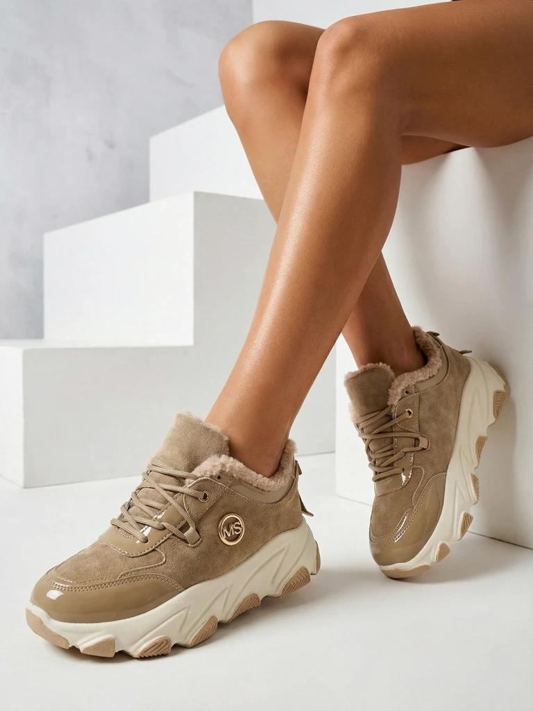 Royalfashion Moteriški apšiltinti sportbačiai Caroz