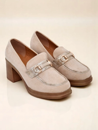 Royalfashion Женские лоферы на блочном каблуке Apareus