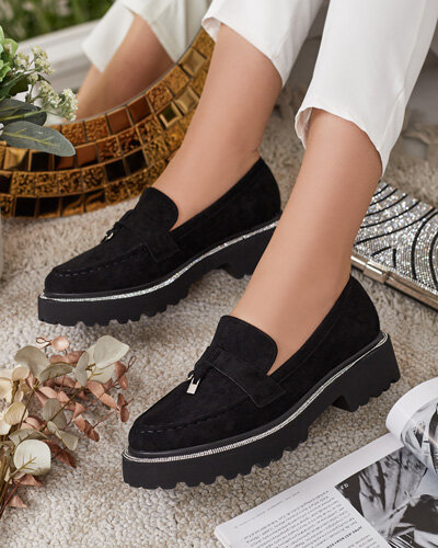 Royalfashion Moteriški mokasinai su cirkonais Ali